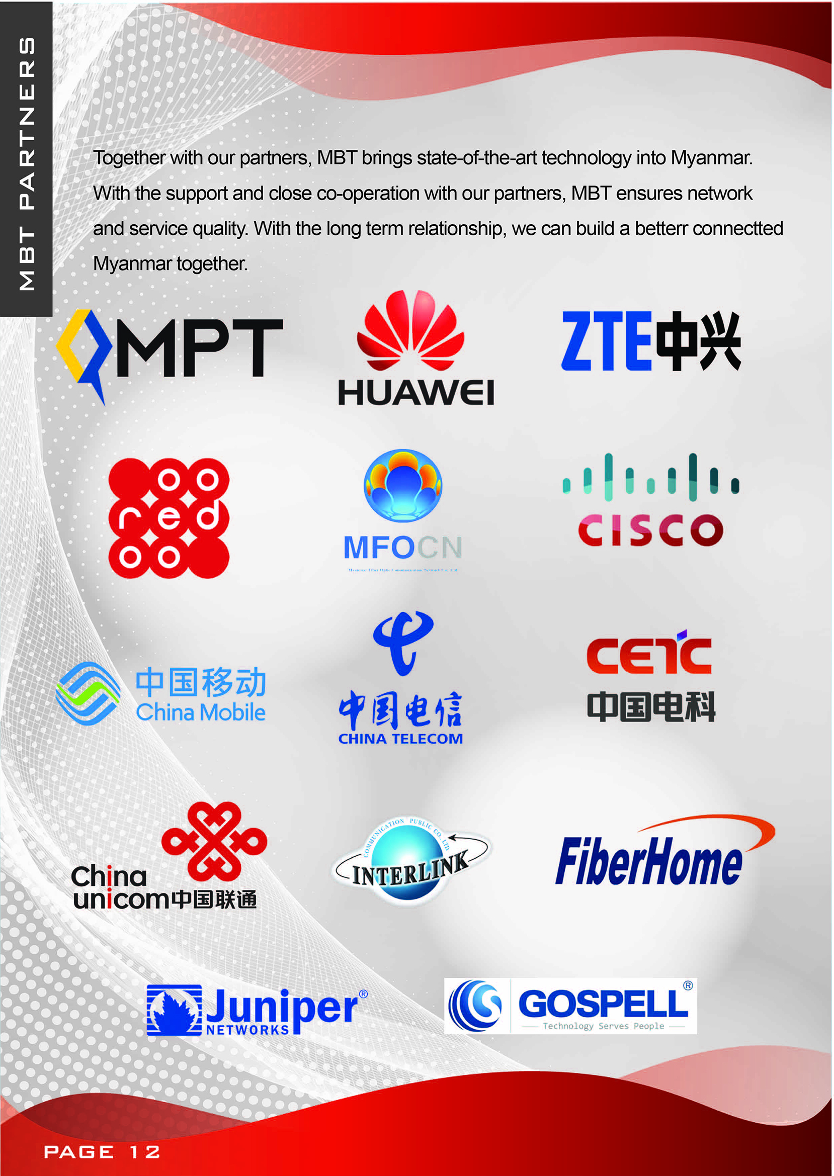 MBT PROFILE Myanmar Broadband Co.,Ltd.